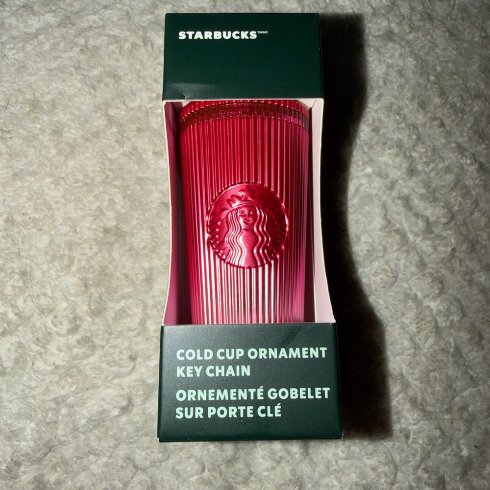 Starbucks Ombré Cold Cup Key Chain/Ornament